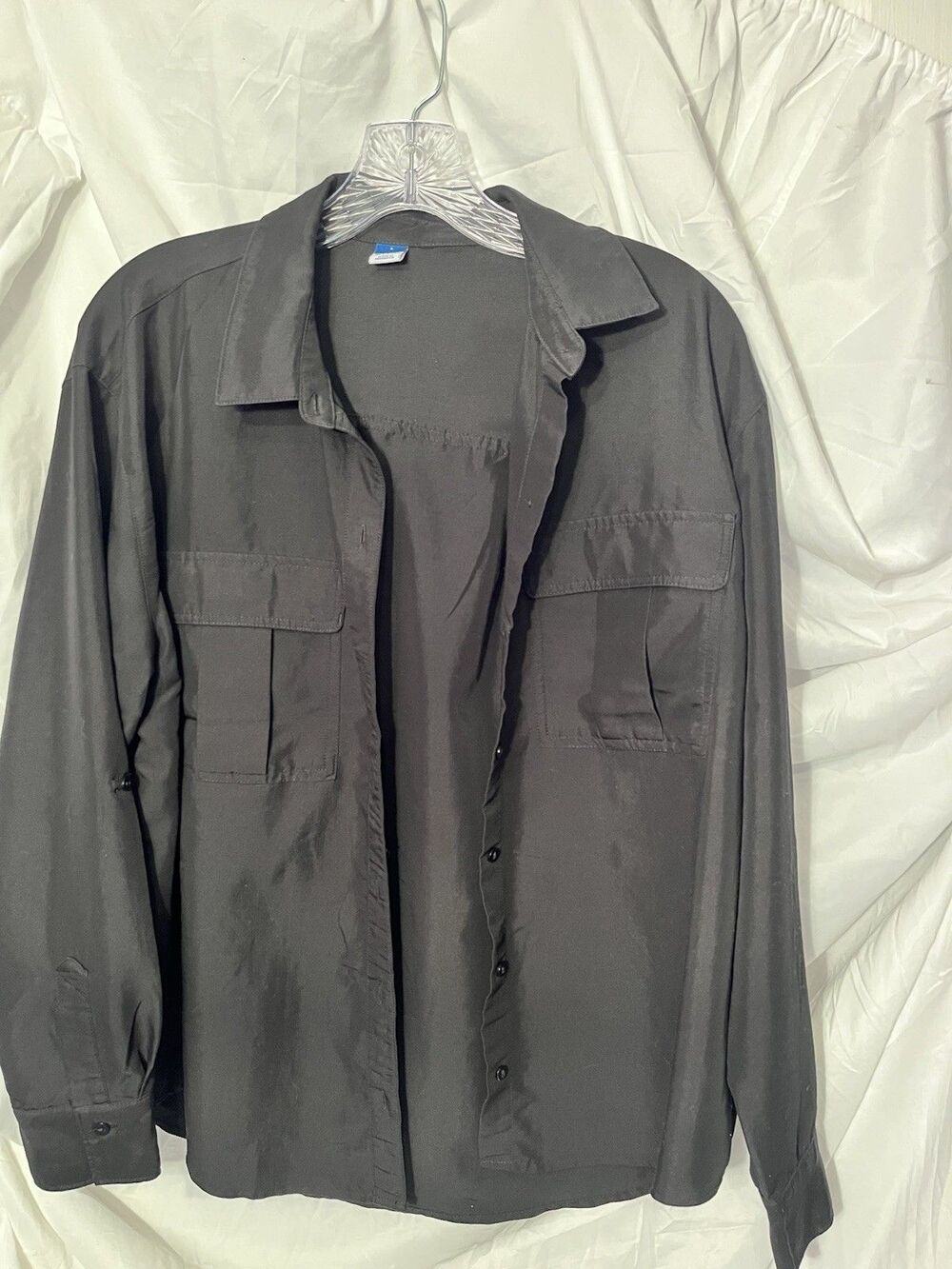 Woman's Old Navy Blouse Black Large